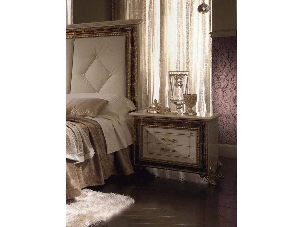 тумба прикроватная Arredo Classic Raffaello прикроватная (слоновая кость, золото)