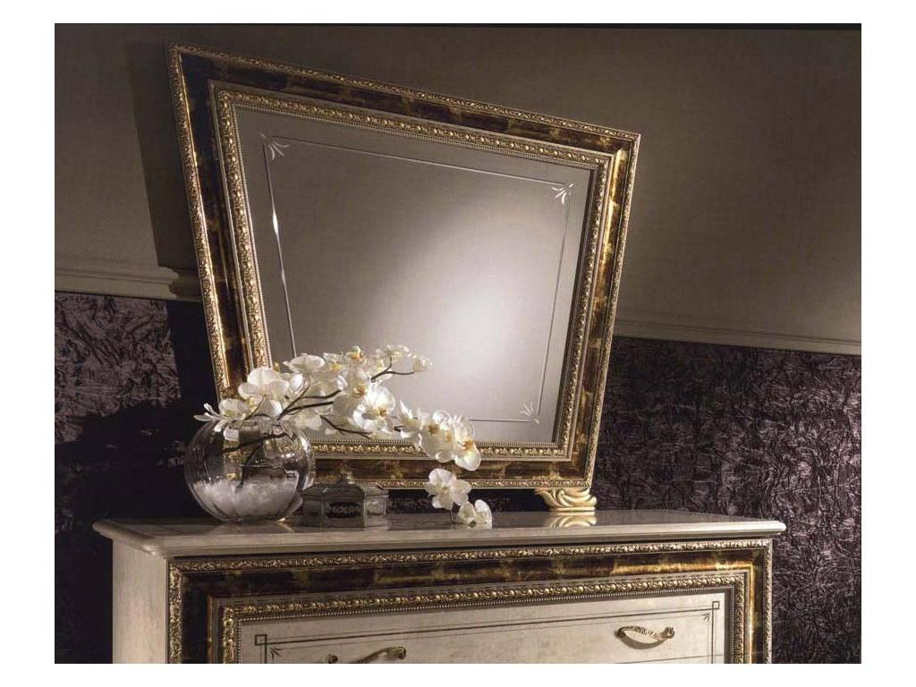 зеркало настенное Arredo Classic Раффаэлло к комоду 3 ящика (слоновая кость)