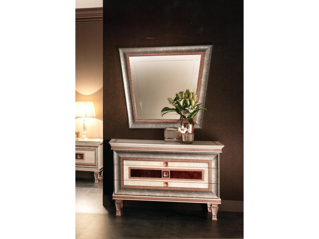 зеркало навесное Arredo Classic Dolce Vita к комоду (крем, золото)