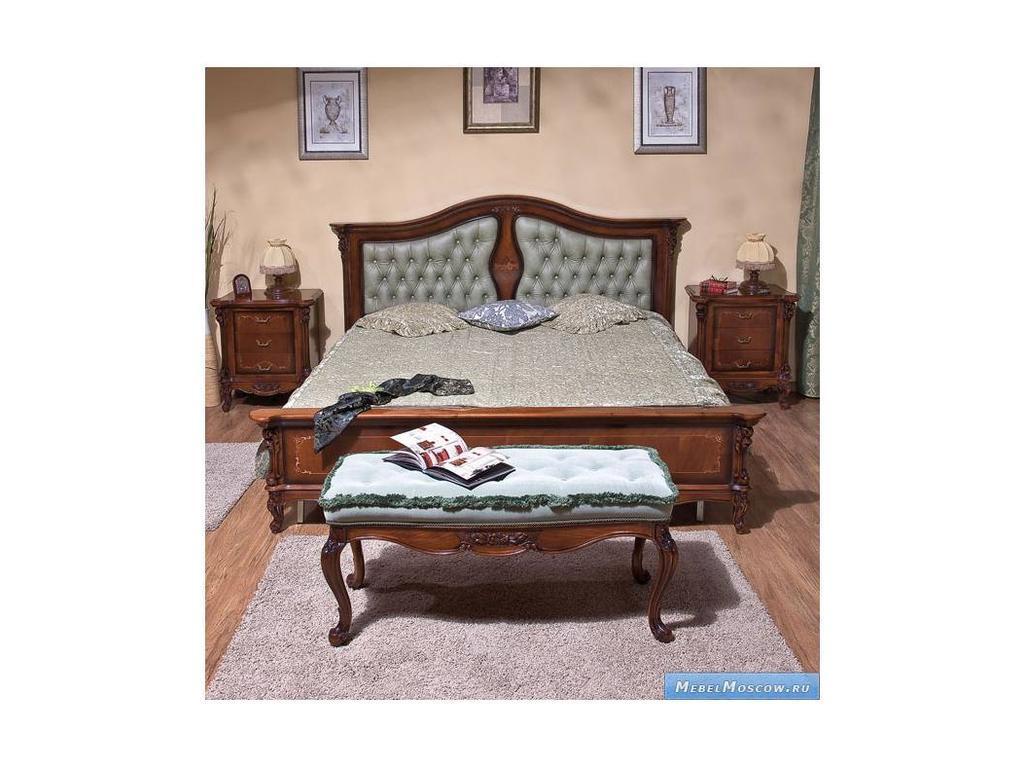 кровать двуспальная Simex Regallis 160х200 (орех)