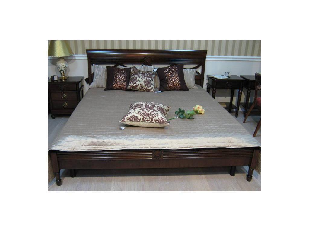 кровать двуспальная Monte Cristo Maria Silva 160х200 (noce scuro)