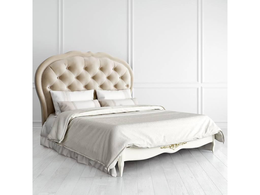 кровать двуспальная Latelier Du Meuble Romantic Gold 160х200 (слоновая кость, золото)