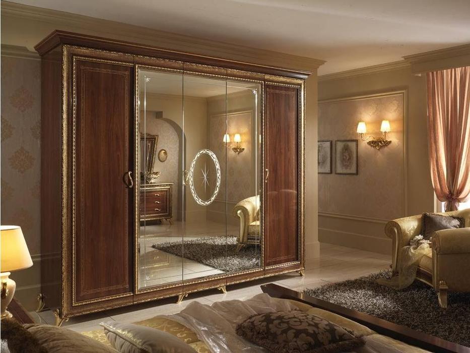 шкаф 5-ти дверный Arredo Classic Giotto  (орех)