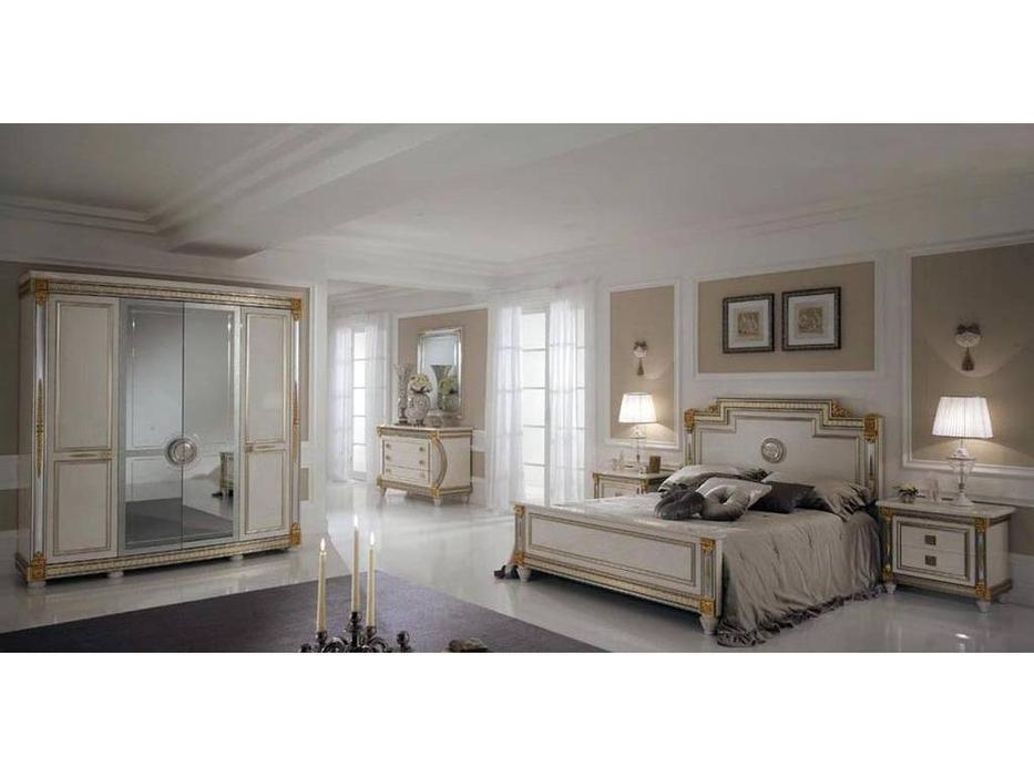 спальня арт деко Arredo Classic Либерти 1 (слоновая кость)