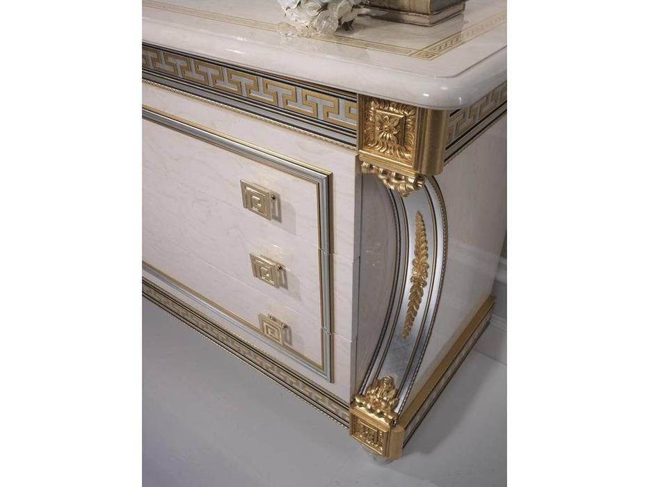 комод Arredo Classic Либерти  (слоновая кость, золото)