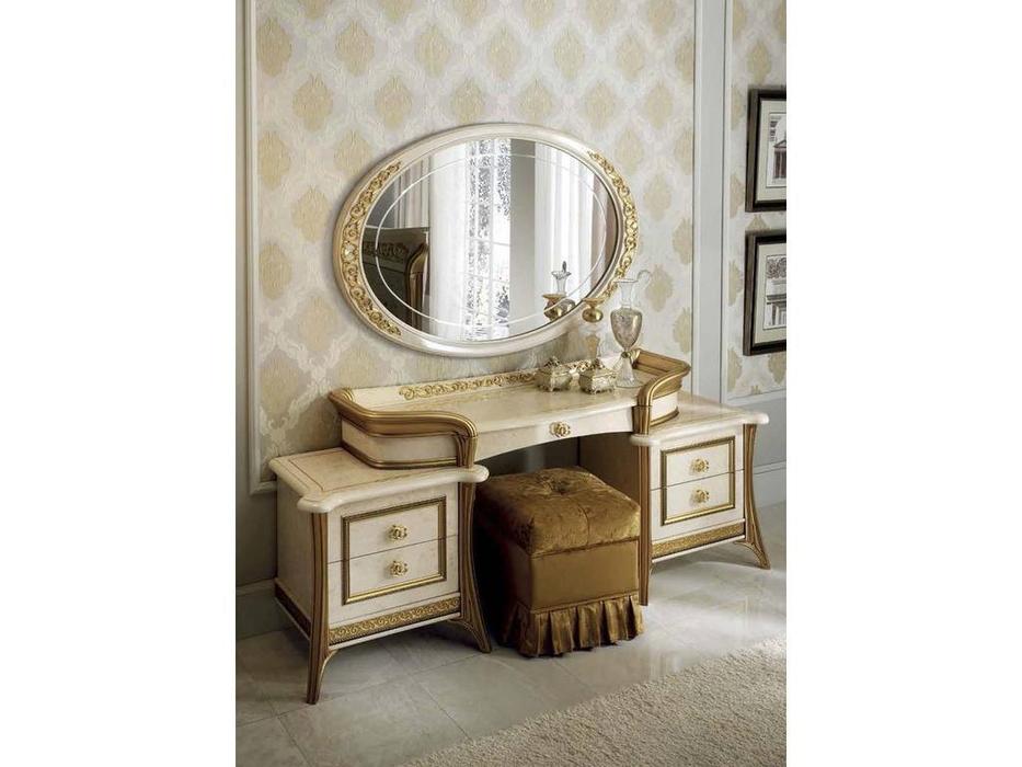стол туалетный Arredo Classic Melodia  (бежевый, золото)
