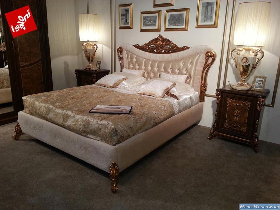кровать двуспальная Arredo Classic Sinfonia 160х190 (золото)