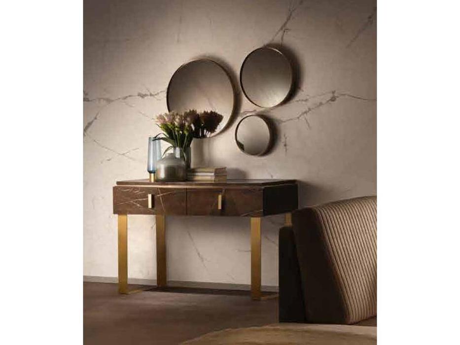 стол туалетный Arredo Classic Essenza  (венге, коричневый, золото)