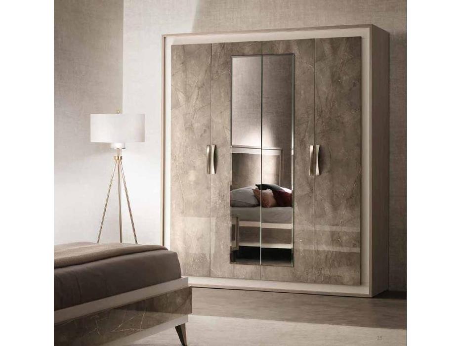 шкаф 4 дверный Arredo Classic Ambra  (вяз светлый)