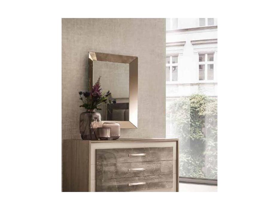 зеркало настенное Arredo Classic Ambra малое (коричневый)