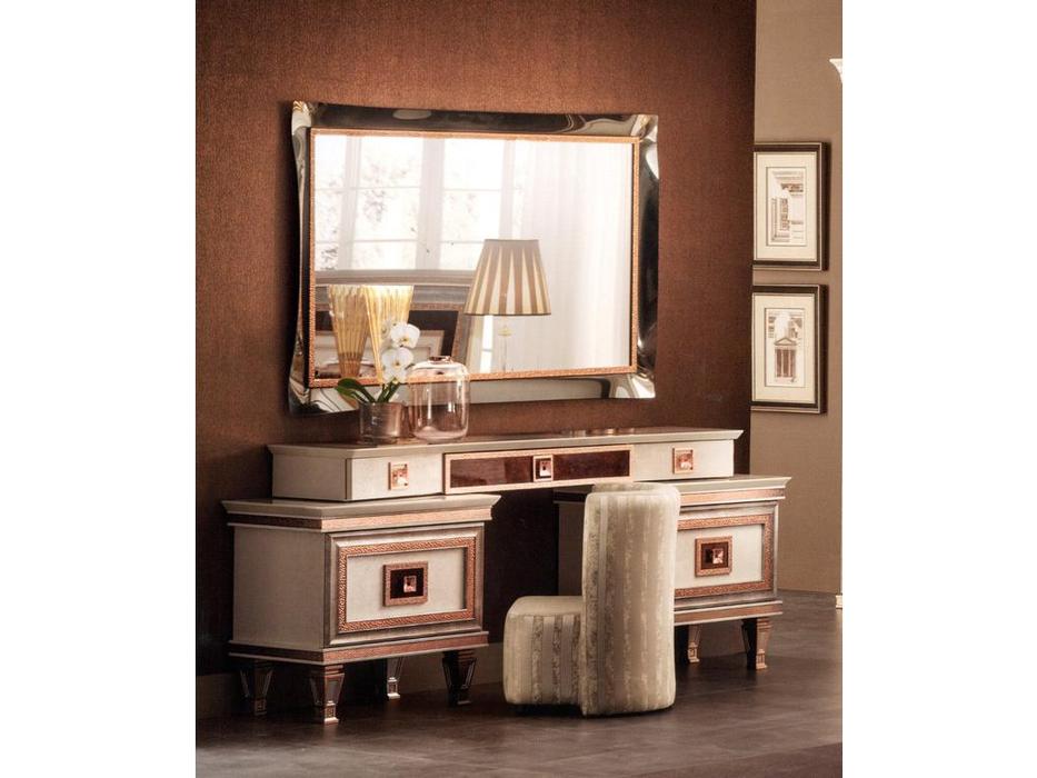 зеркало навесное Arredo Classic Dolce Vita в стелянной раме (крем, золото)