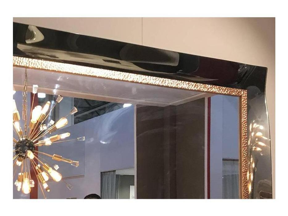 зеркало навесное Arredo Classic Dolce Vita к комоду стеклянное (крем, золото)