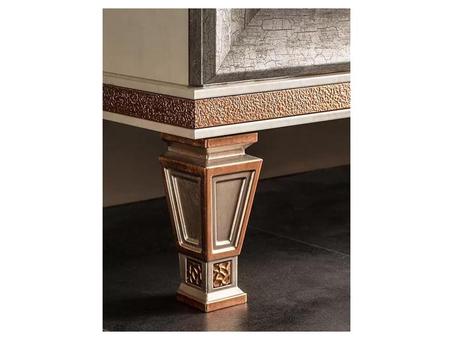 кровать двуспальная Arredo Classic Dolce Vita 160х200 (крем, золото)