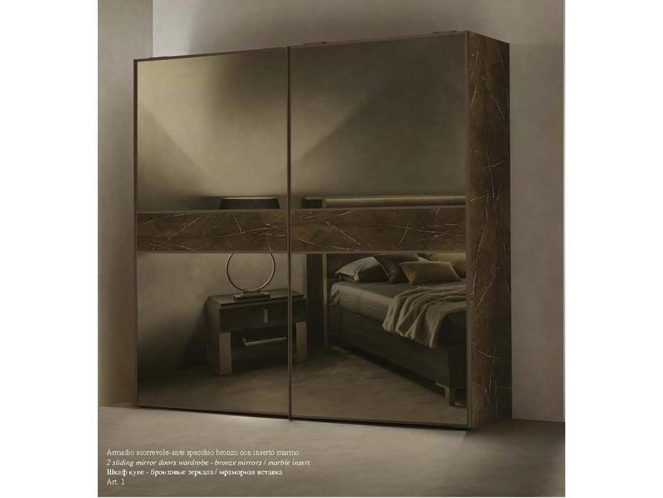 шкаф-купе Arredo Classic Essenza 2дв (коричневый)