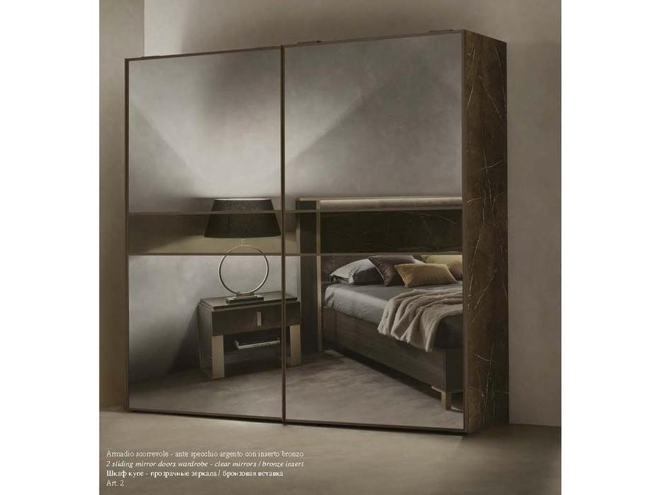 шкаф-купе Arredo Classic Essenza 2дв (коричневый)