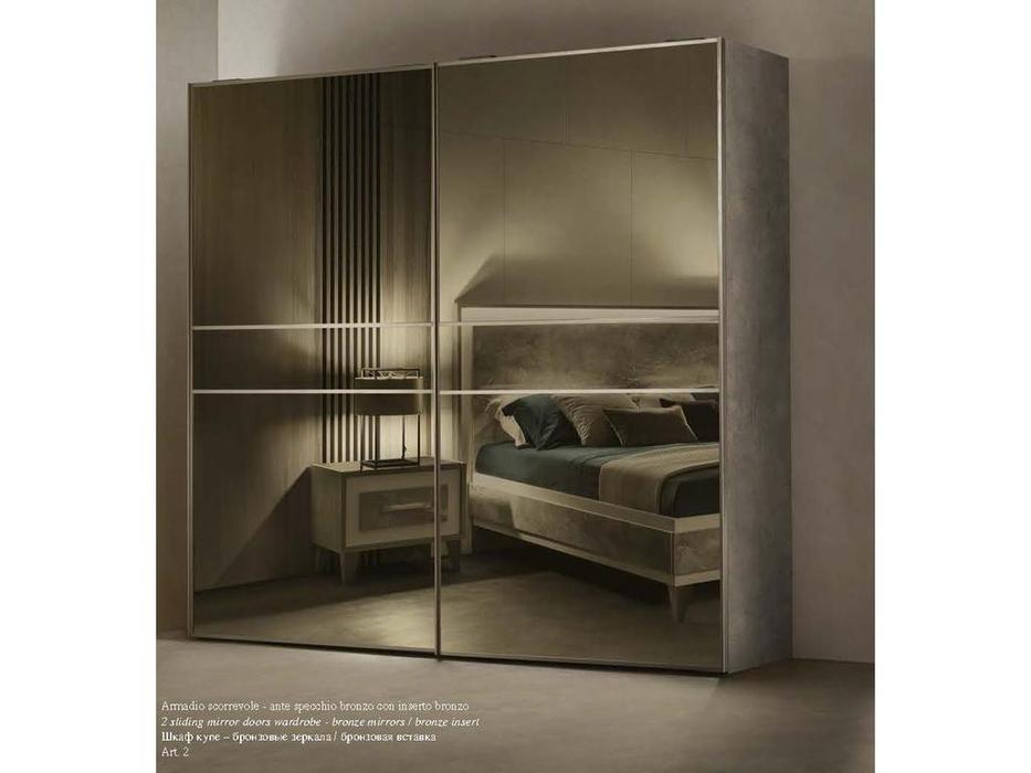 шкаф-купе Arredo Classic Ambra 2 дв (вяз светлый)