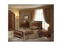 кровать односпальная Arredo Classic Giotto 110х190 (орех)