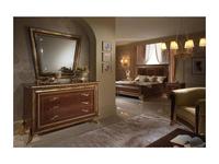 зеркало настенное Arredo Classic Giotto для комода (орех)