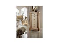 комод высокий Arredo Classic Melodia  (бежевый, золото)