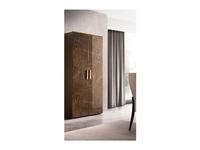 шкаф 2 дверный Arredo Classic Essenza  (венге, коричневый, золото)