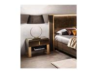 тумба прикроватная Arredo Classic Essenza  (венге, коричневый, золото)