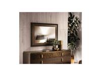 зеркало настенное Arredo Classic Essenza малое (венге, коричневый, золото)