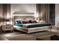 кровать двуспальная Arredo Classic Ambra 160х200 (вяз светлый)