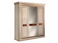 шкаф 3 дверный Arredo Classic Dolce Vita  (крем, золото)