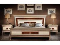 кровать двуспальная Arredo Classic Dolce Vita 160х200 (крем, золото)