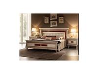 кровать двуспальная Arredo Classic Dolce Vita 160х200 (крем, золото)
