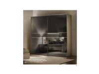 шкаф-купе Arredo Classic Luce купе 2 дверный зеркальный дымчатый (светлый)