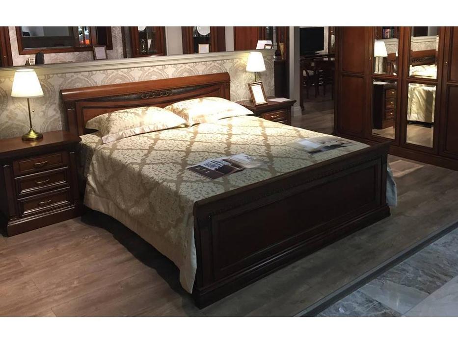 кровать двуспальная Liberty Флоренция 160х200 (вишня)