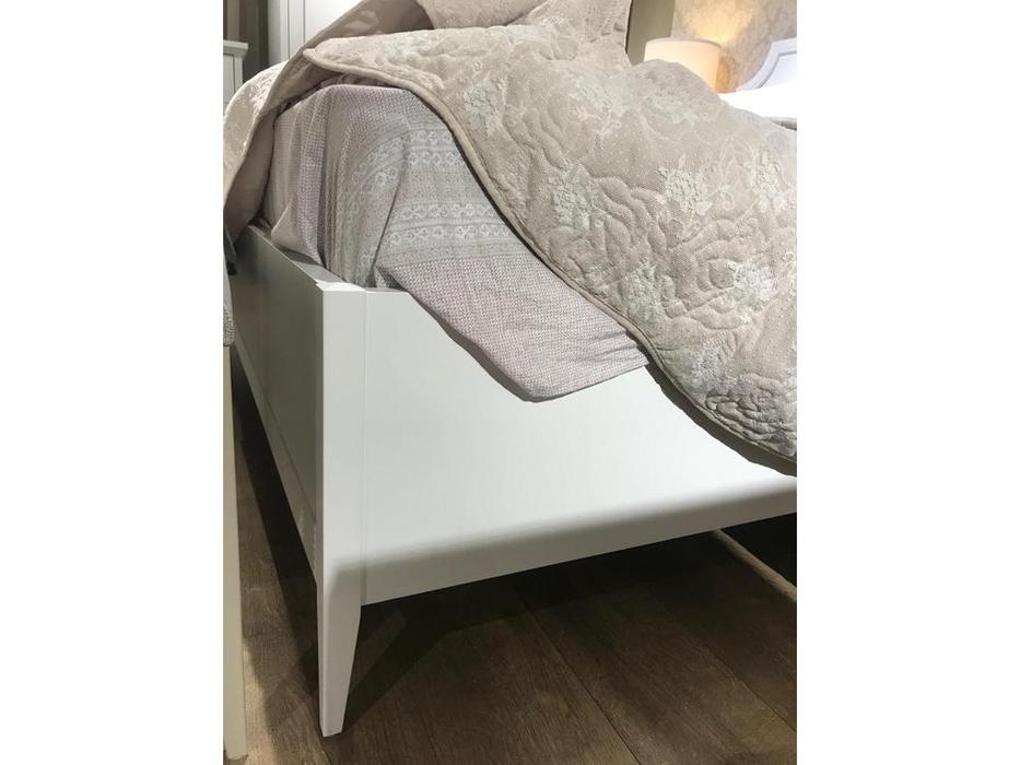 кровать двуспальная Liberty Берген 180х200 (белый)