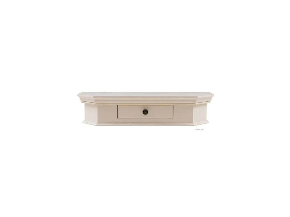 консоль подвесная Mobilier de Maison Provence с ящиком (молочный)