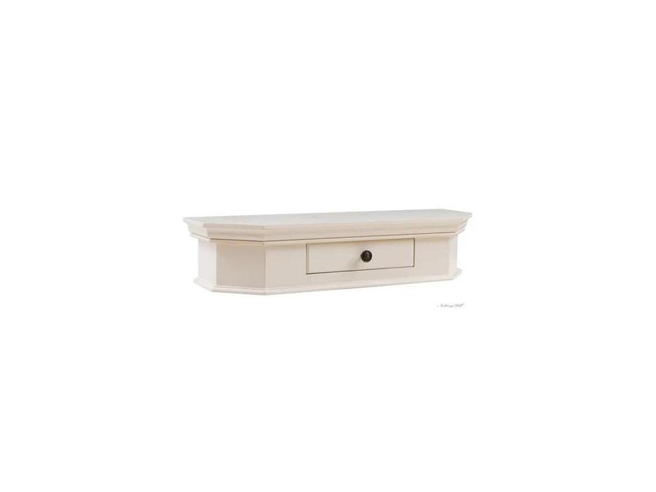 консоль подвесная Mobilier de Maison Provence с ящиком (молочный)