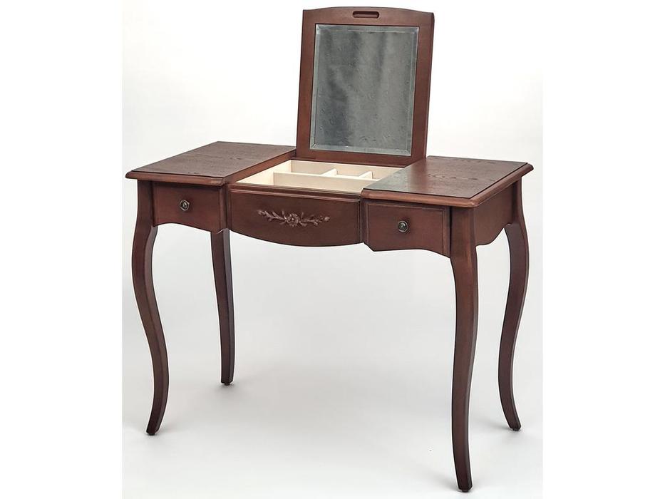 стол туалетный Mobilier de Maison Belveder с зеркалом (орех)