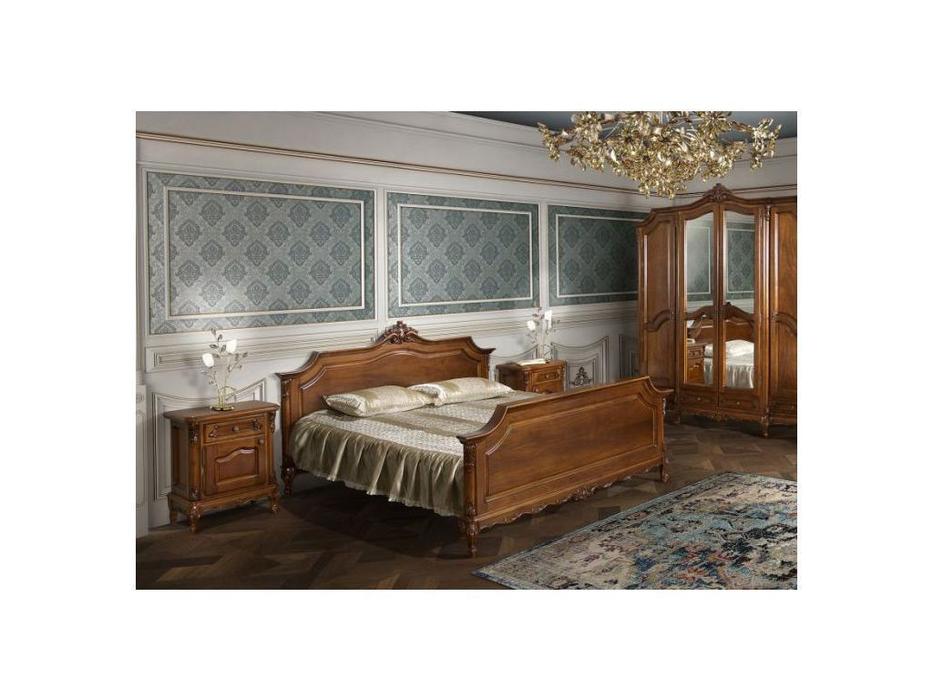 кровать двуспальная Simex Роял 180х200 (орех)