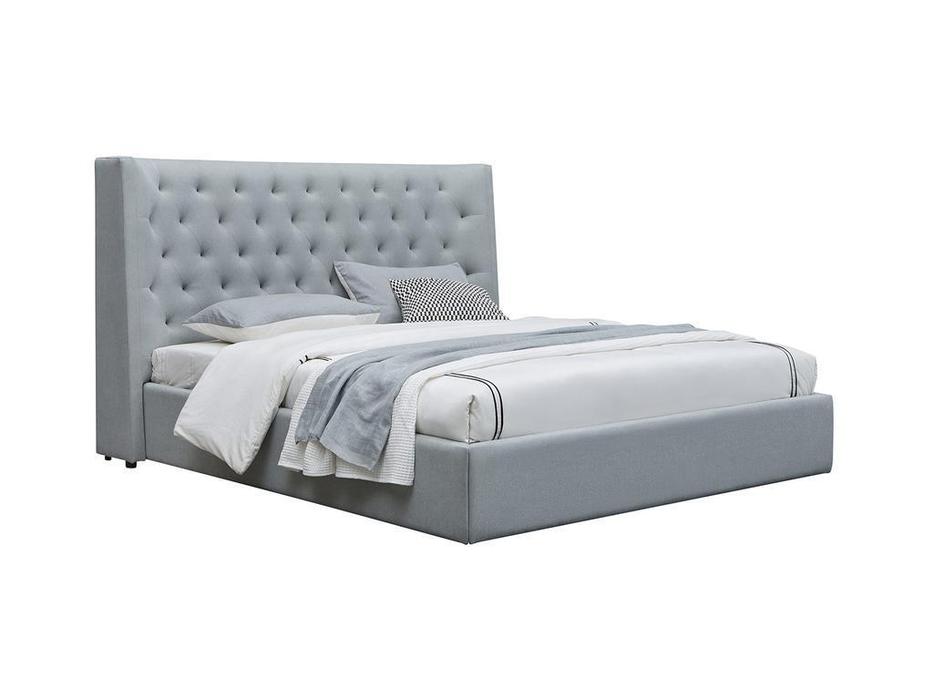 кровать двуспальная ESF GC1726 160х200 (серый)