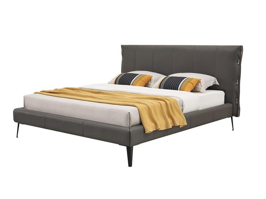 кровать двуспальная ESF GC1727 160х200 (графит)