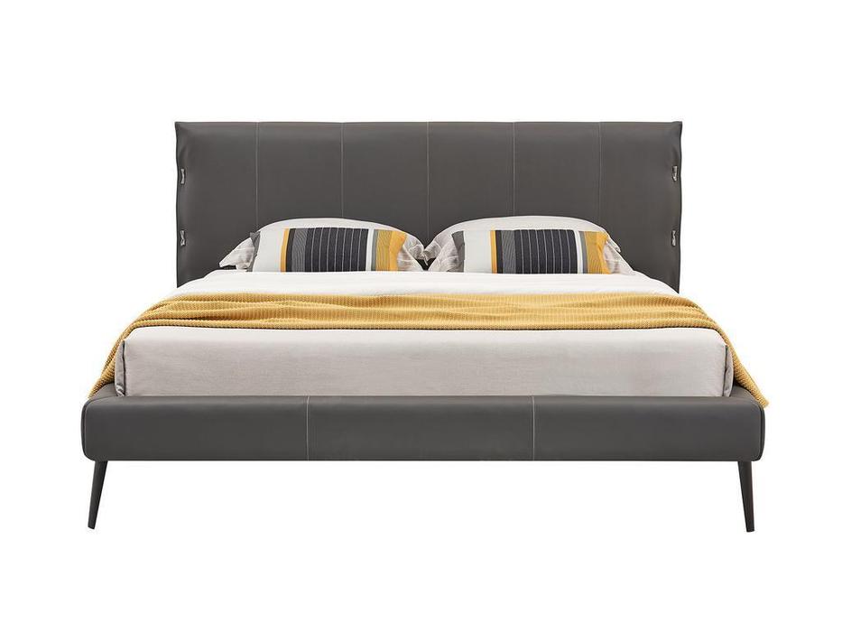 кровать двуспальная ESF GC1727 180х200 (графит)