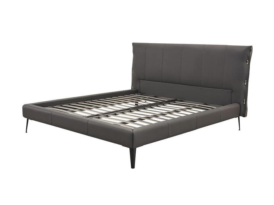 кровать двуспальная ESF GC1727 180х200 (графит)