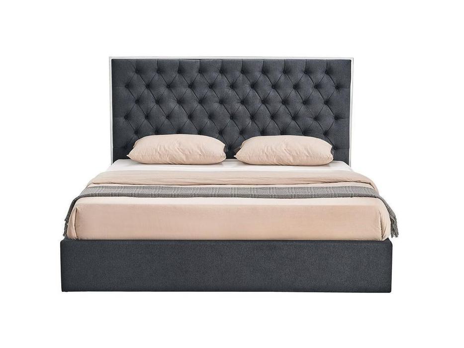 кровать двуспальная ESF LBD1704 160х200 (серый)