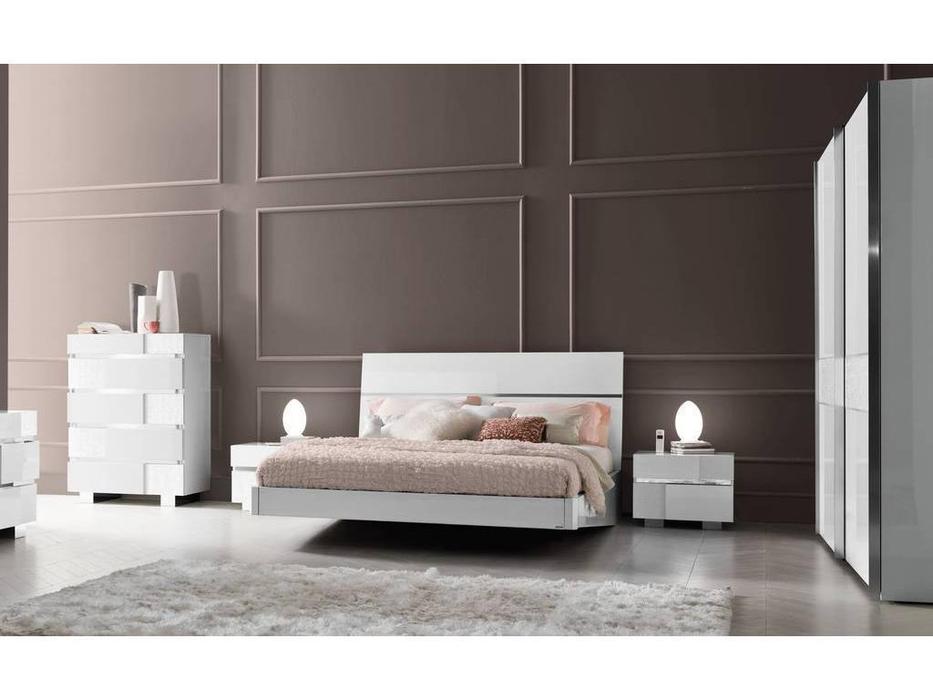 кровать двуспальная Status Caprice 160x203 (белый)