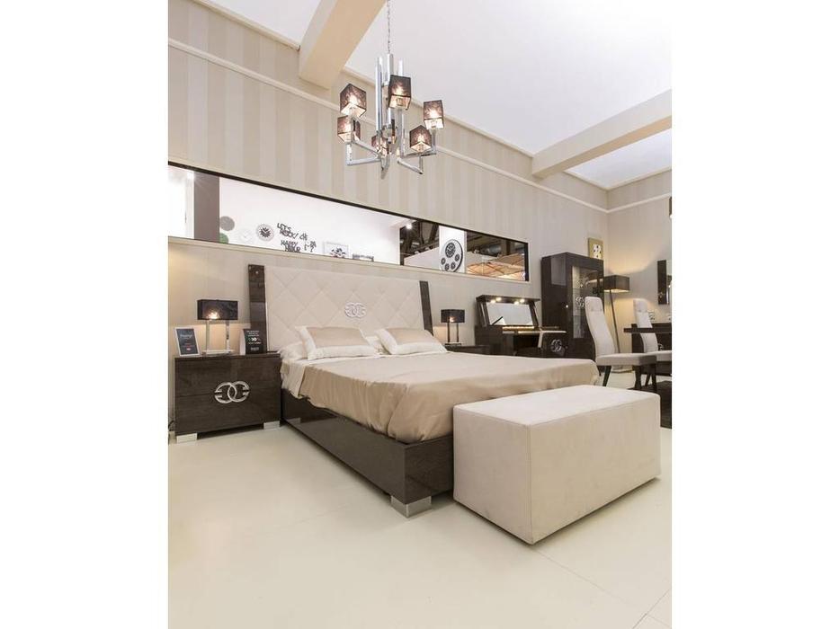 кровать двуспальная Status Prestige 180х203  Люкс (американский орех)