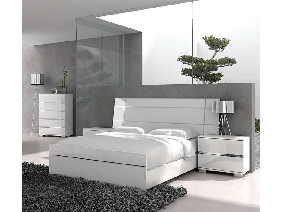 кровать двуспальная Status Dream 180х203  
 (белый) (белый)