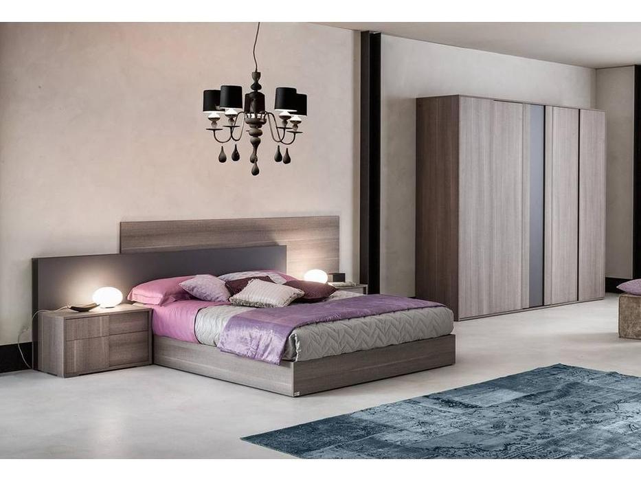 кровать двуспальная Status Futura 180х200 (серый)