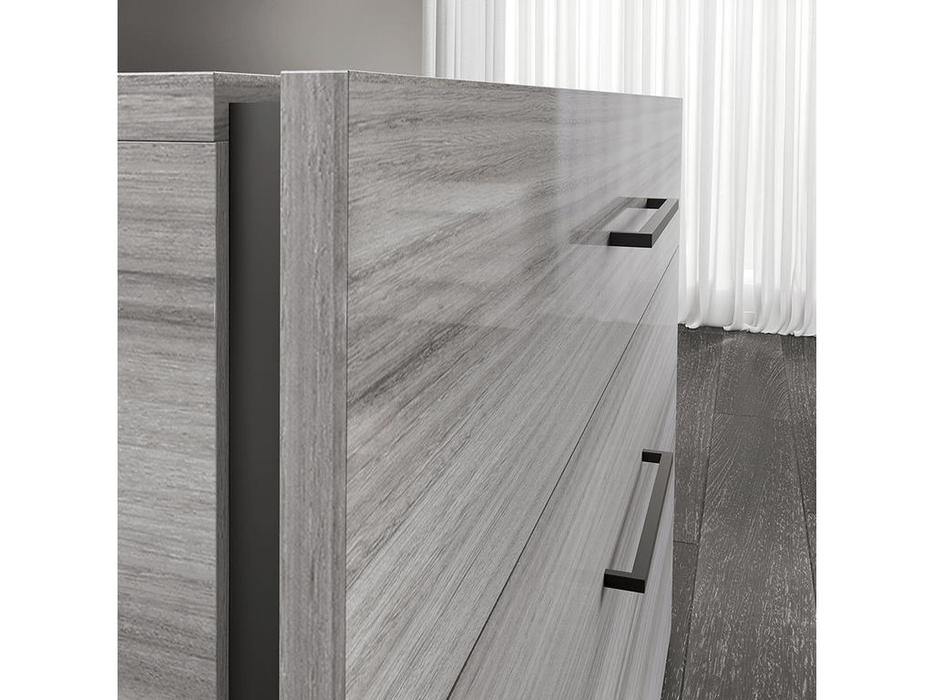 комод Status Mia в спальню (silver grey)