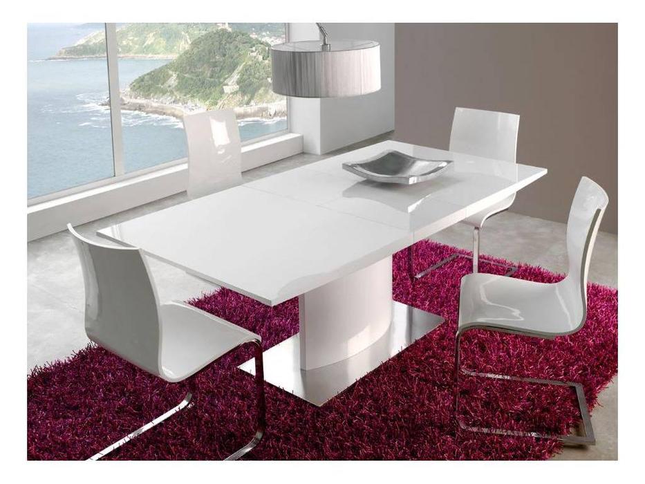стол обеденный ESF Comedor раскладной (белый)