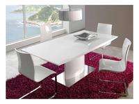 стол обеденный ESF Comedor раскладной (белый)