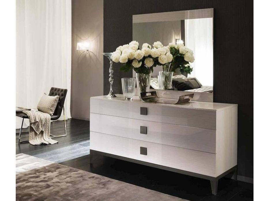 комод ALF Mont Blanc 3 ящика с механизмом амортизации и доводчиком (крем)